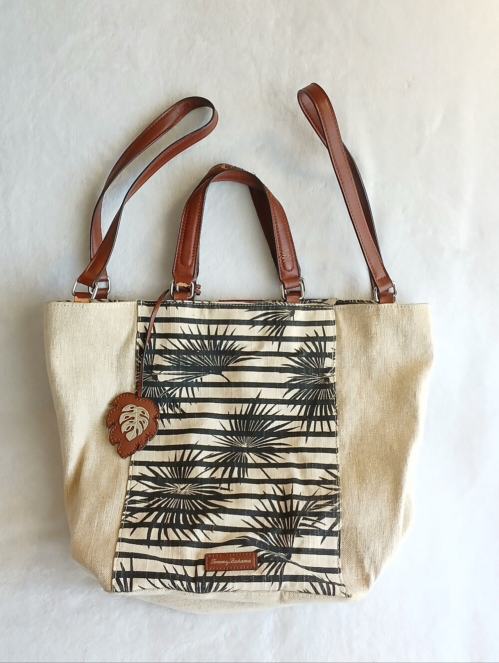 Tommy Bahama Reef Convertible Tote Bag **with Flaw**
